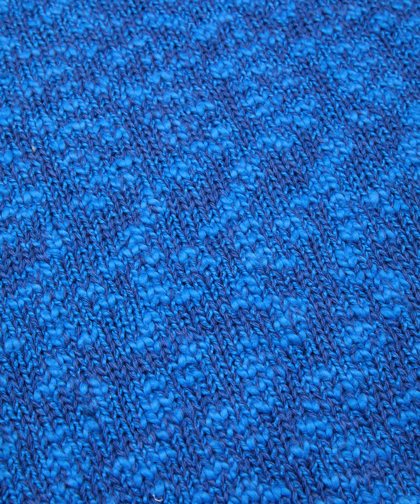 BAL ORIGINAL "VENTILATION CREWNECK SWEATER" ROYAL