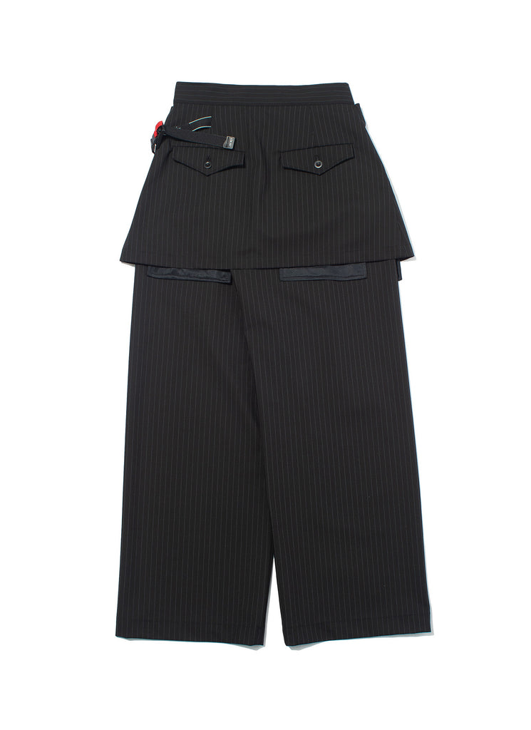 F/CE "WATERPROOF DUAL-LAYER WRAP TROUSERS" STRIPE