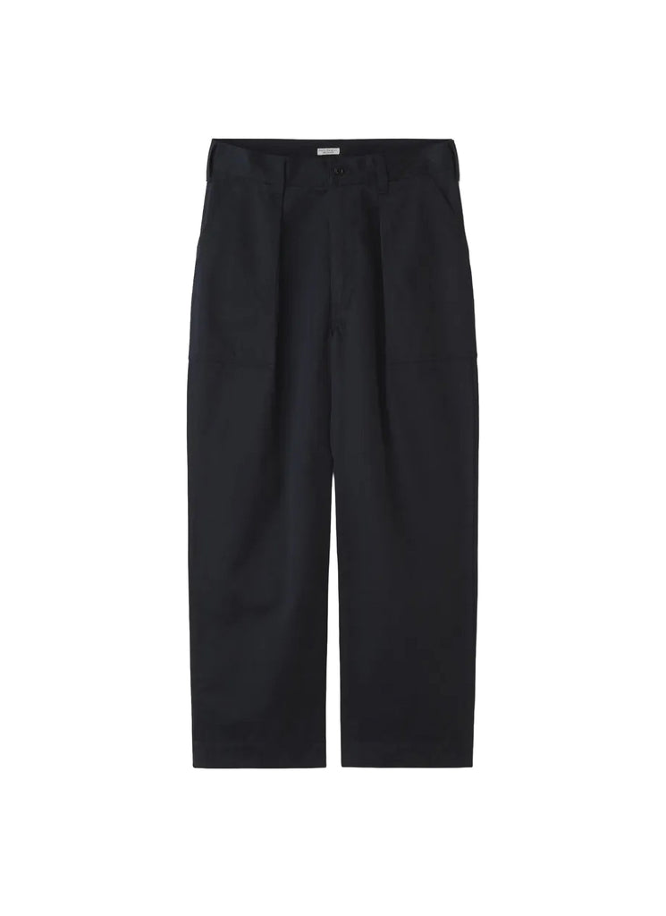 PHIGVEL MAKERS & CO. "FLIGHT TROUSERS" GRAYISH NAVY