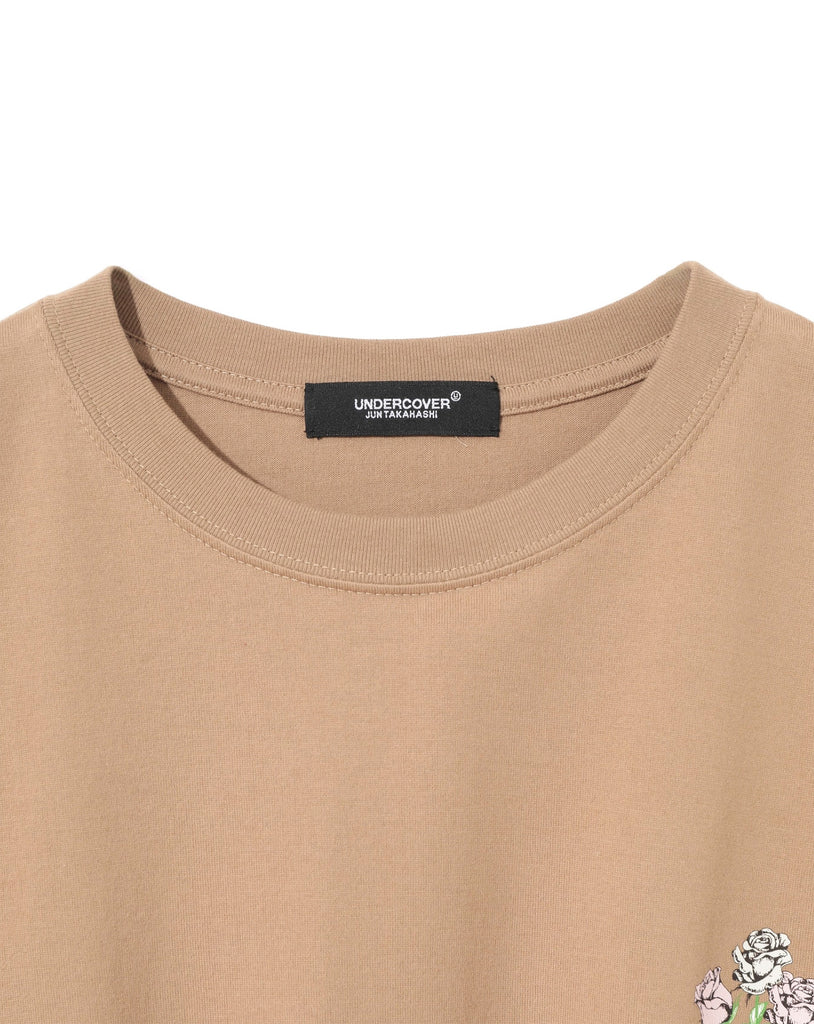 UNDERCOVER X BRIGITTE TANAKA "L/S FLEURISTE T-SHIRT" BEIGE