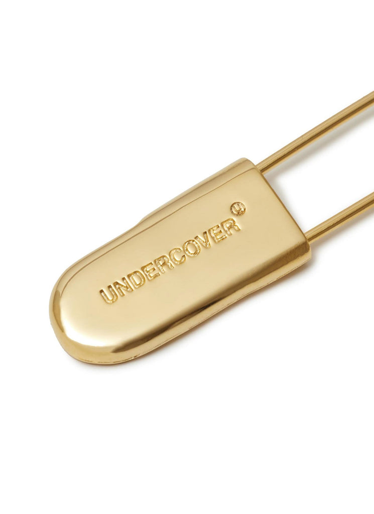 UNDERCOVER "BRASS SAFETY PIN" GOLD