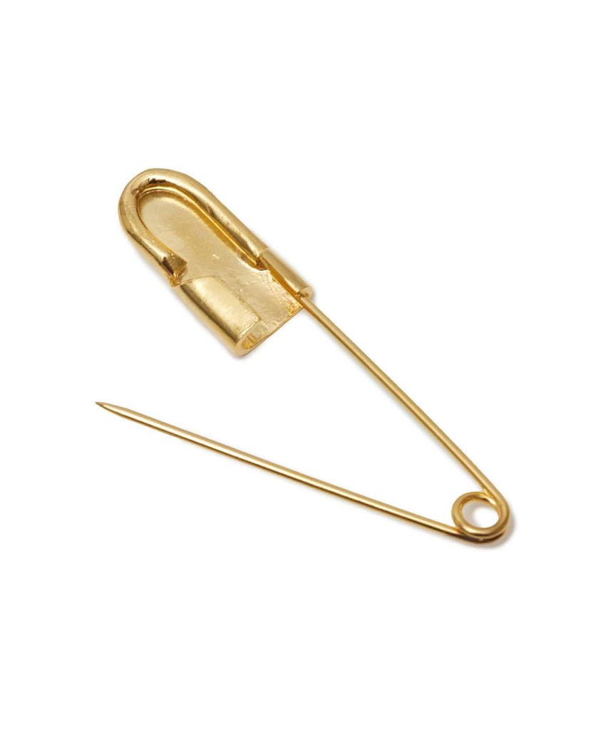 UNDERCOVER "BRASS SAFETY PIN" GOLD