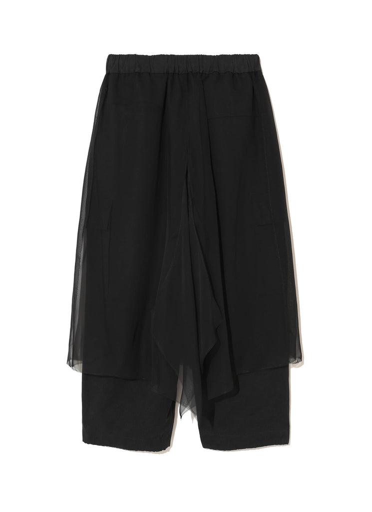 UNDERCOVER "COTTON TWILL ARMY PANTS" BLACK