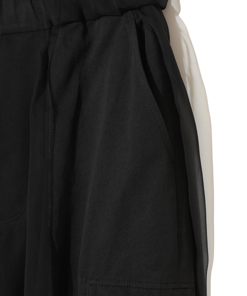 UNDERCOVER "COTTON TWILL ARMY PANTS" BLACK