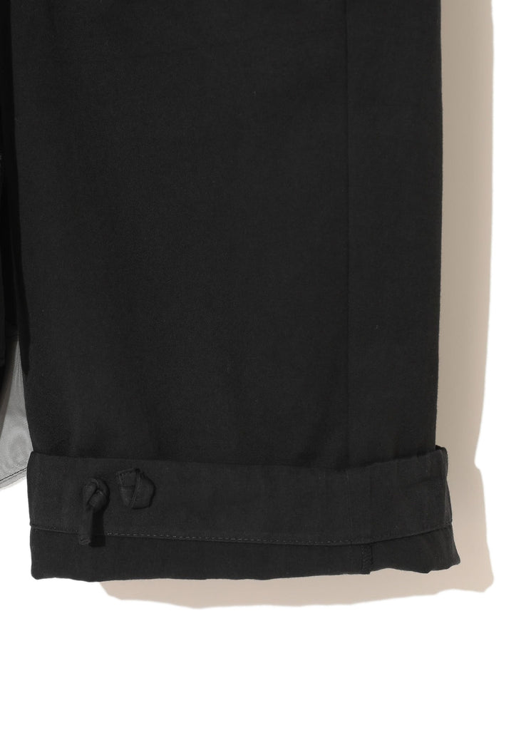 UNDERCOVER "COTTON TWILL ARMY PANTS" BLACK