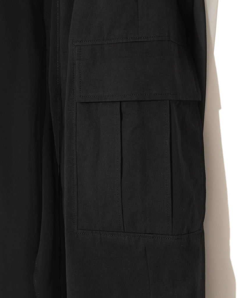 UNDERCOVER "COTTON TWILL ARMY PANTS" BLACK