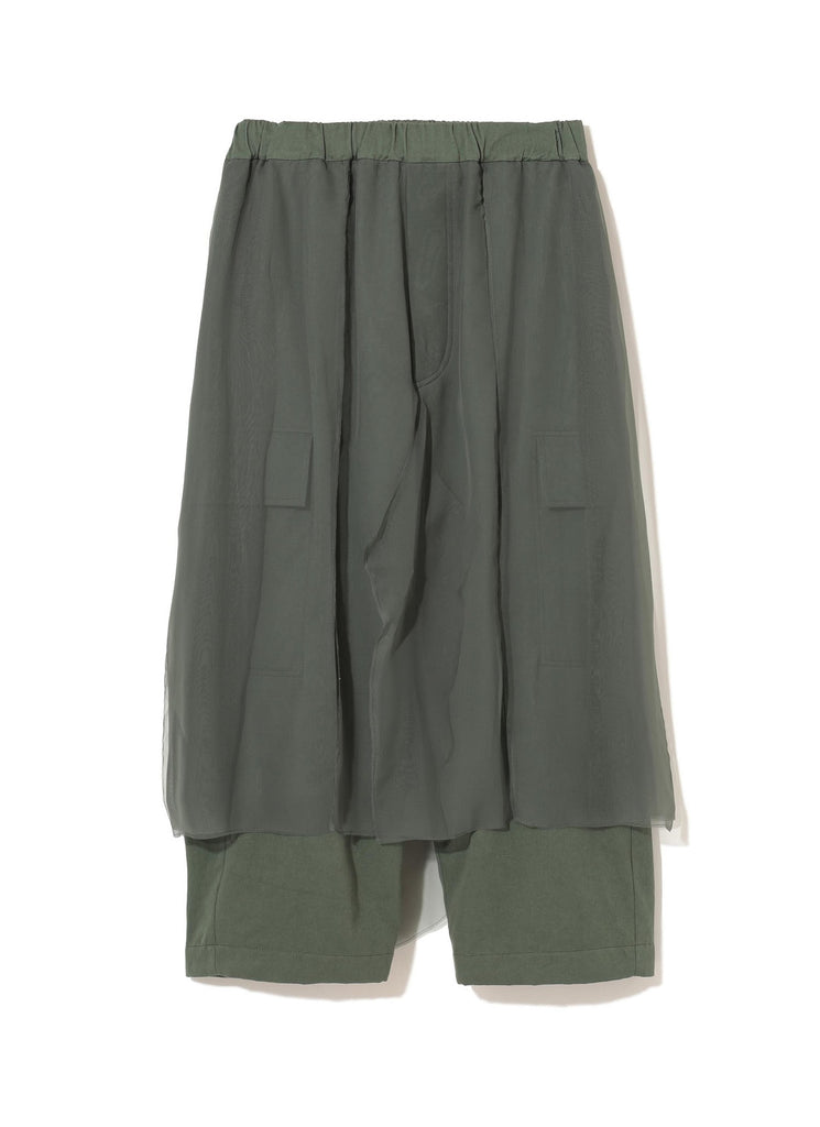 UNDERCOVER "COTTON TWILL ARMY PANTS" KHAKI