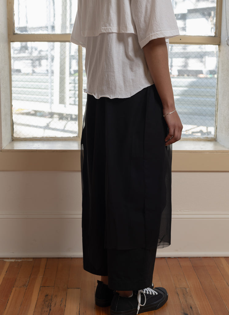 UNDERCOVER "COTTON TWILL ARMY PANTS" BLACK