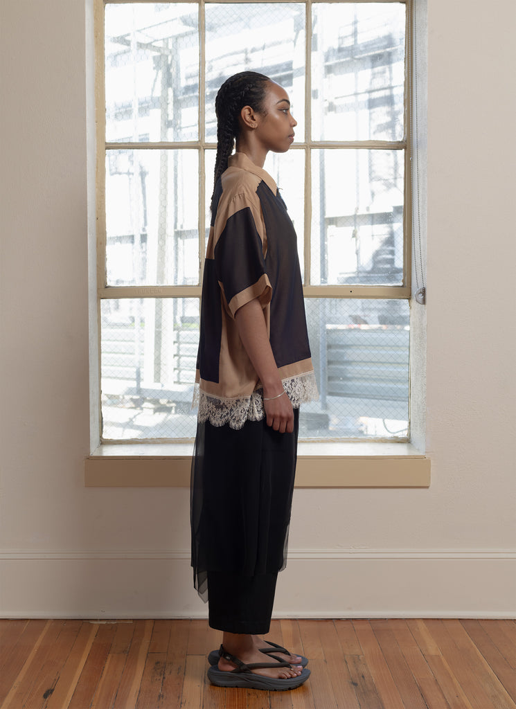 UNDERCOVER "COTTON TWILL ARMY PANTS" BLACK