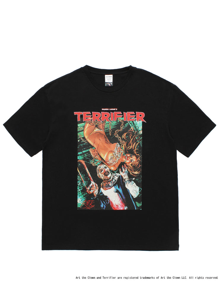 WACKO MARIA/GUILTY PARTIES "TERRIFIER T-SHIRT" BLACK